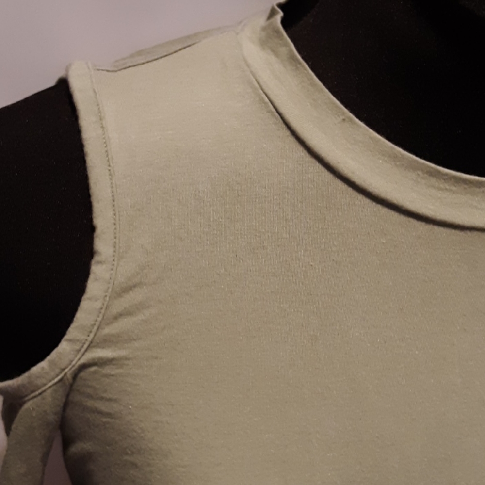 Topshop size 2 shoulderless long sleeve